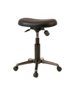 Height Adjustable Saddle Stool (synthetic illustration; no displayed measurements)