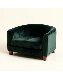 Camren 72 '' Velvet Round Arm Sofa (synthetic illustration; no displayed measurements)