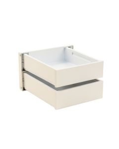Elm Edge Under-Desk Drawer Unit - White (synthetic illustration; no displayed measurements)