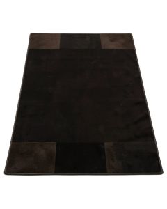Royal Court 3 Piece Black/Brown Area Rug Set