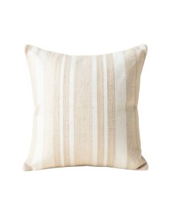 Wren Crest Filled Accent Pillow - Ivory