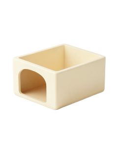 Aspen Crossing Empty Furniture-Style Litter Enclosure - Cream (synthetic illustration; no displayed measurements)