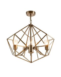 Gaen 3 - Light Lantern Geometric Chandelier