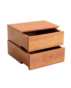 Brook Bend Under-Desk Drawer Unit - Terracotta (synthetic illustration; no displayed measurements)