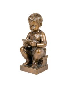 Gratiano Boy Reading Statue