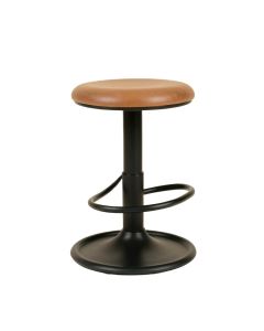 Hisham Swivel Adjustable Height Bar Stool