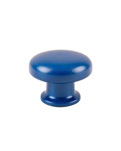 Aspen Bend Cabinet Knob Without Packaging - Blue (synthetic illustration; no displayed measurements)