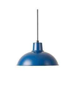 Ridge Brook Pendant Light Suspended From One Plain Cable - Blue (synthetic illustration; no displayed measurements)