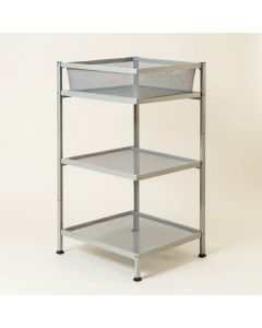 Tatom 3-Tier Mesh Wall Storage Organizer With Baskets (synthetic illustration; no displayed measurements)
