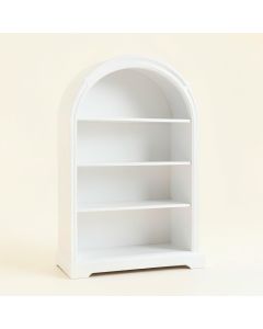 Laurel Crossing Freestanding Bookcase - White (synthetic illustration; no displayed measurements)
