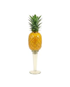 Aloha Pineapple Glass Garden Torch