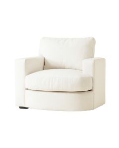 Briar Bend Upholstered Armchair - White