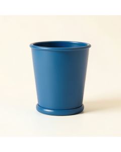 Elm Crest Empty Candle Holder - Blue (synthetic illustration; no displayed measurements)