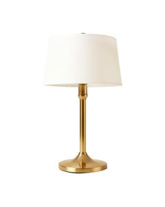 Roselyn 20 '' Gold/Clear Table Lamp (synthetic illustration; no displayed measurements)