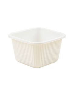 Alder Bluff Empty Storage Basket - White (synthetic illustration; no displayed measurements)