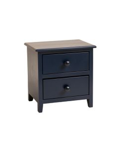 Oak Crest Nightstand - Navy (synthetic illustration; no displayed measurements)