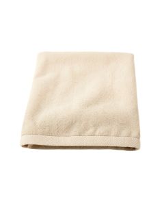 Olive Crest Bath Towel - Beige (synthetic illustration; no displayed measurements)