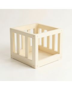 Cove Crossing Empty Furniture-Style Pet Crate - Cream (synthetic illustration; no displayed measurements)