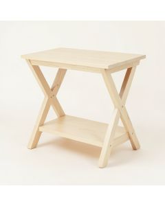Dawn Bluff Side Table - Ivory (synthetic illustration; no displayed measurements)