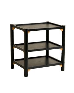 Olive Branch Empty Countertop Canister Rack - Black