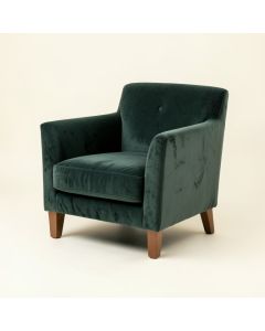 Cockerham 30.5 '' Wide Velvet Armchair (synthetic illustration; no displayed measurements)