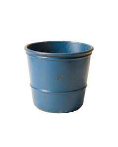 Weather Worn Bicycle Basket Metal Wall Planter (synthetic illustration; no displayed measurements)