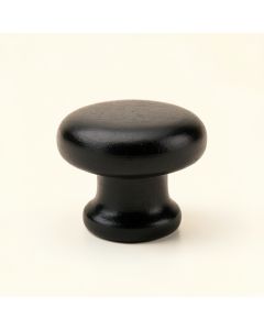 Reed Bridge Cabinet Knob Without Packaging - Black (synthetic illustration; no displayed measurements)