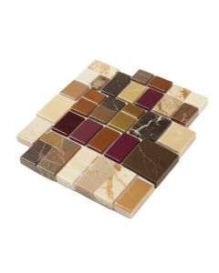 Milenza 9 '' X 10 '' Gel Peel & Stick Mosaic Tile