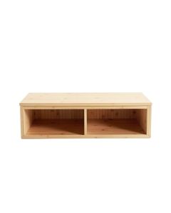 Brook Crossing Shoe Storage Bench - Beige