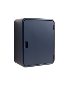Heath Brook Wall-Mounted Laundry Cabinet - Navy (synthetic illustration; no displayed measurements)