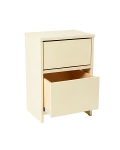 Spruce Brook Freestanding Pull-Out Hamper Cabinet - Cream (synthetic illustration; no displayed measurements)