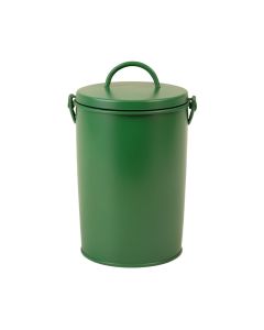 Moss Branch Storage Canister With Lid - Green