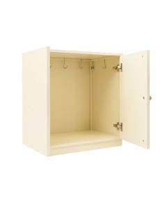 Bay Bluff Empty Mug-Storage Cabinet Insert - Cream (synthetic illustration; no displayed measurements)