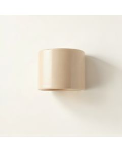 Birch Branch Wall Sconce Mounted On A Plain Wall - Beige (synthetic illustration; no displayed measurements)