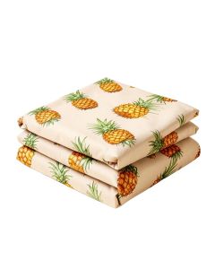 Pineapple Garland Floral 100 % Cotton Sheet Set