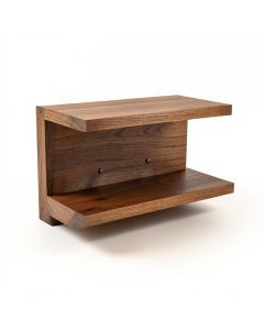 Gerika 3 Piece Solid Wood Bracket Shelf (synthetic illustration; no displayed measurements)