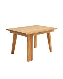 Bonas Rubberwood Solid Wood Dining Table (synthetic illustration; no displayed measurements)