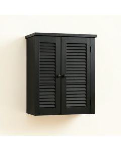 Field Brook Wall-Mounted Laundry Cabinet - Black (synthetic illustration; no displayed measurements)