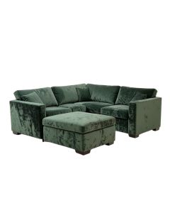 Milliner 138 '' Wide Chenille Right Hand Facing Modular Corner Sectional