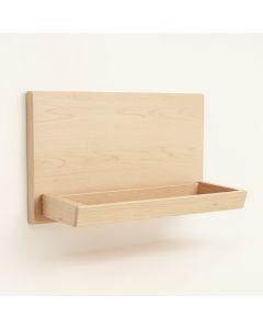 Olive Bend Empty Wall-Mounted Tool Organizer Panel - Beige (synthetic illustration; no displayed measurements)