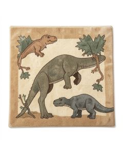 Educational We Dig Dinosaurs Rug (synthetic illustration; no displayed measurements)
