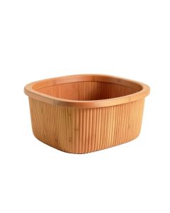 Dune Branch Empty Storage Basket - Terracotta