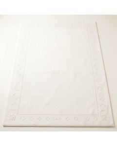 Briar Bridge Rectangular Area Rug - White (synthetic illustration; no displayed measurements)