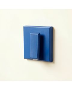 Ridge Branch Wall-Mounted Robe Hook - Blue (synthetic illustration; no displayed measurements)