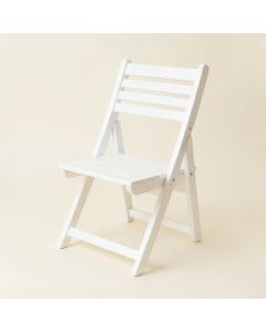 Ash Arc Folding Outdoor Chair (synthetic illustration; no displayed measurements)