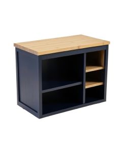 Spruce Branch Empty Countertop Canister Rack - Navy