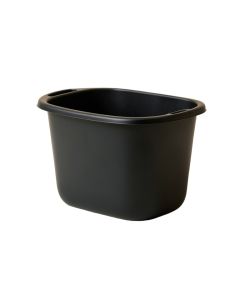 River Arc Laundry Hamper - Black (synthetic illustration; no displayed measurements)