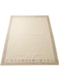 Rowan Bend Rectangular Area Rug - Beige