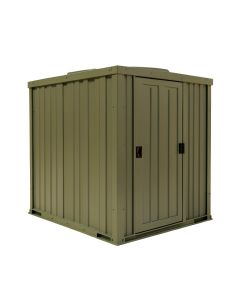 Outdoor 7 Ft. W X 4 Ft. D Plastic Storage Shed