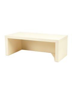 Laurel Canyon Desktop Monitor Riser - Ivory